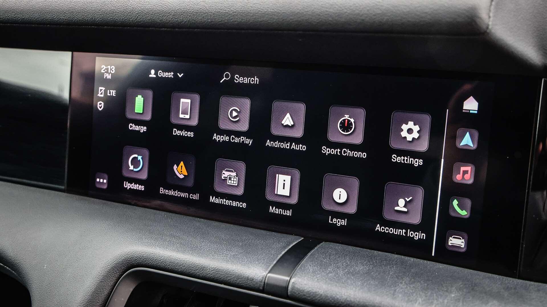 Porsche Taycan view 22