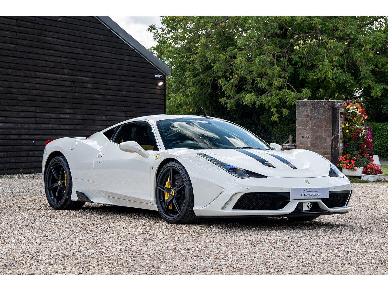 2014 Ferrari 458 in White for sale