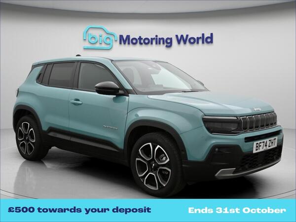 Silver 2025 Jeep Avenger Hatchback Front-wheel drive Automatic