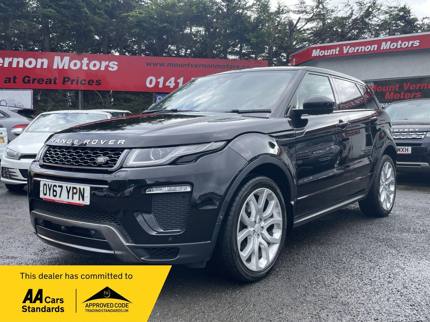 2017 Land Rover Range Rover Evoque in Black for sale
