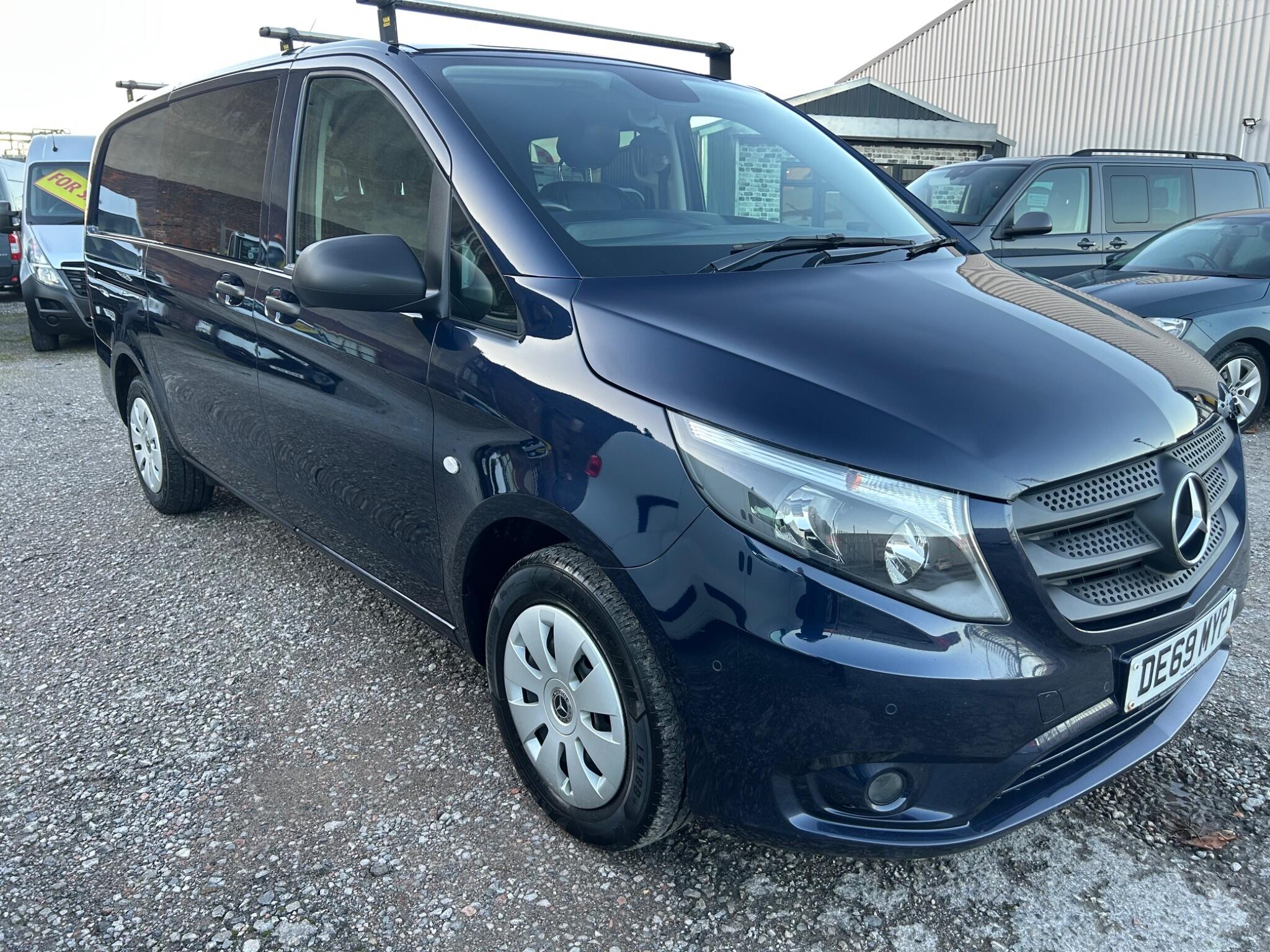 2019 Mercedes-Benz Vito 2.1 114 CDI Progressive Crew Van RWD L2 Euro 6 (s/s) 5dr (LWB) • 121,000 miles image 1