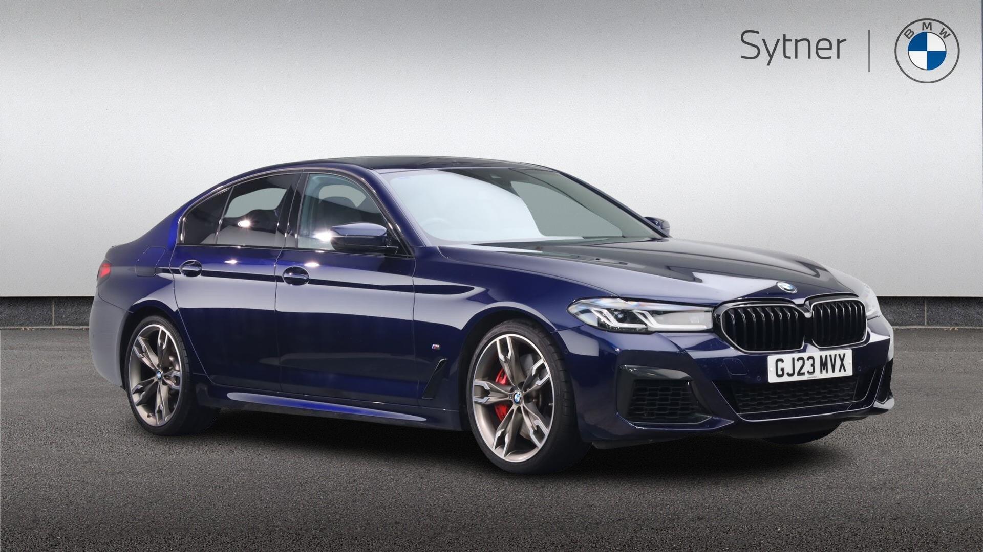 2023 BMW 5 Series in Blue for sale