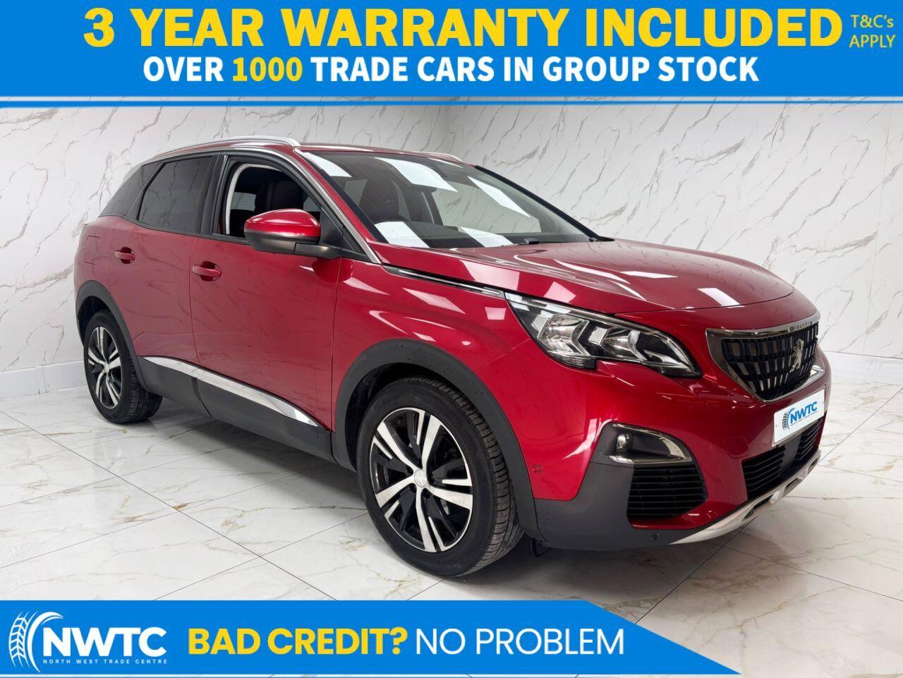 2019 Peugeot 3008 in Red for sale