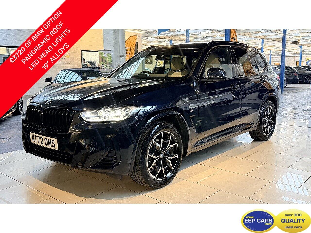 2022 BMW X3 in Black for sale