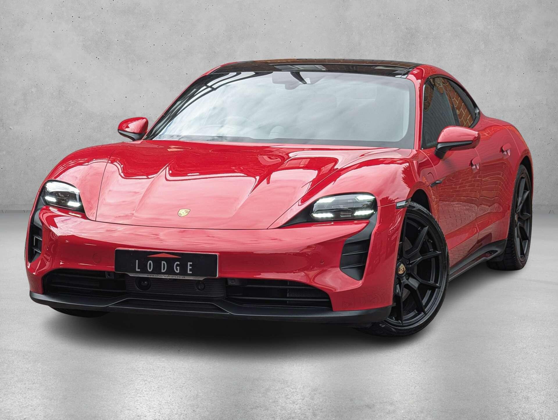 Porsche Taycan view 3