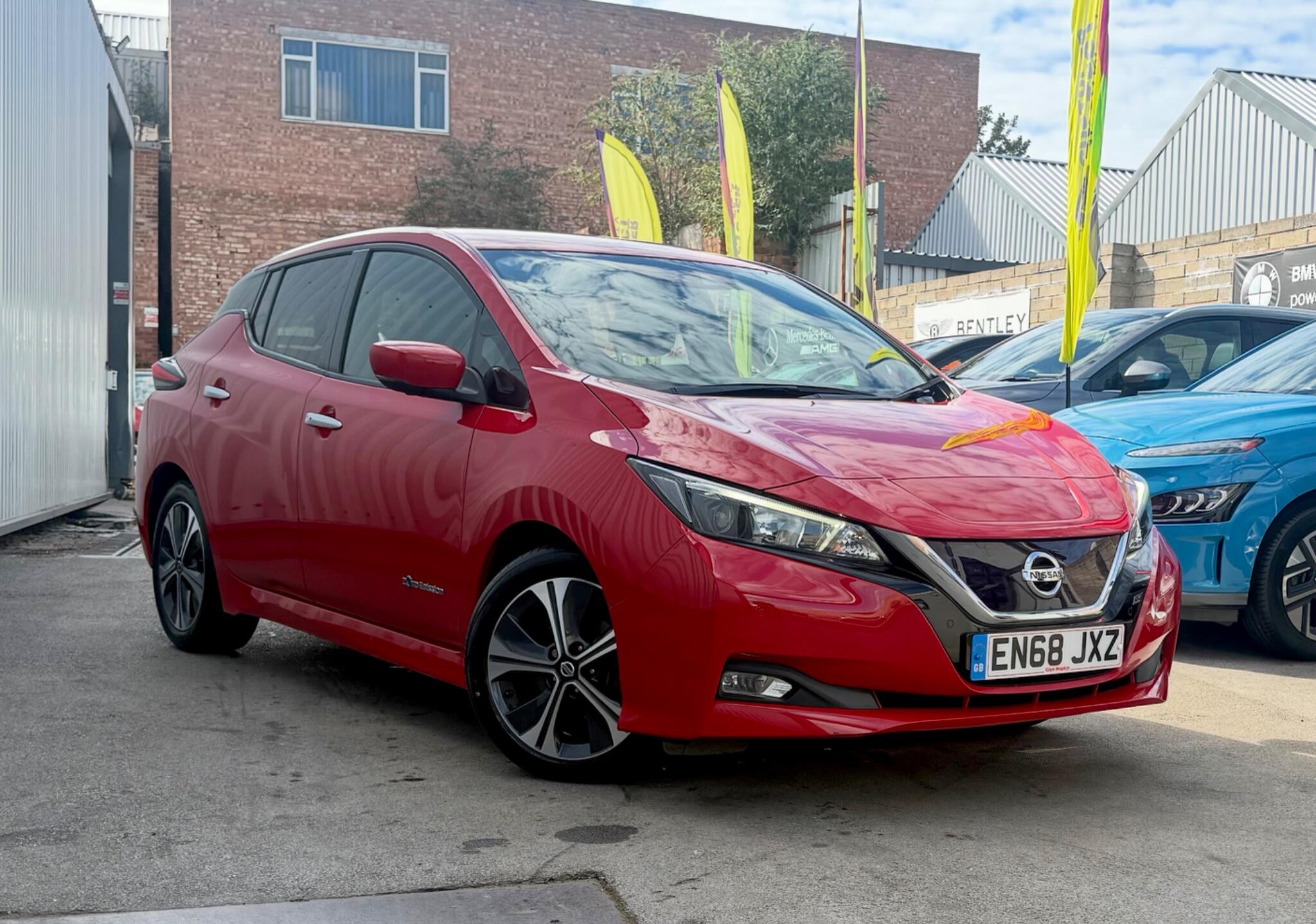 2019 Nissan Leaf in Red for sale