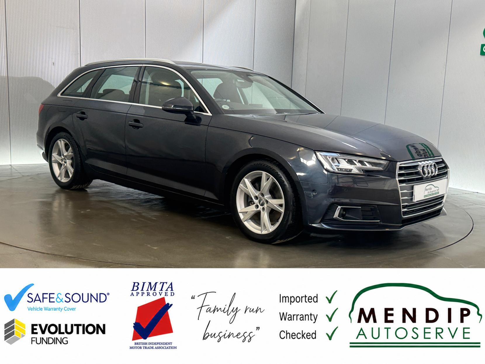 Audi A4 view 34