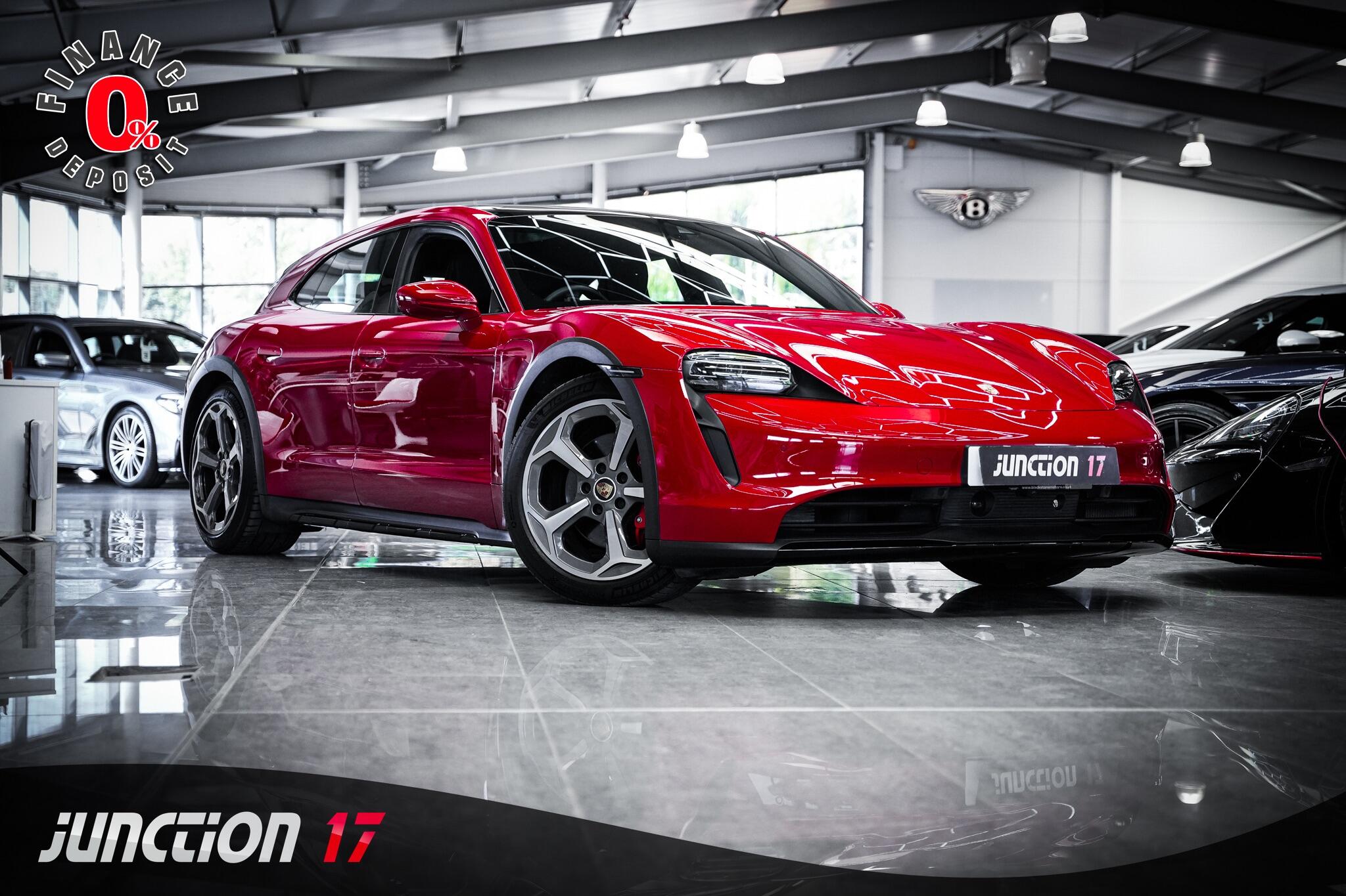 2022 Porsche Taycan in Red for sale