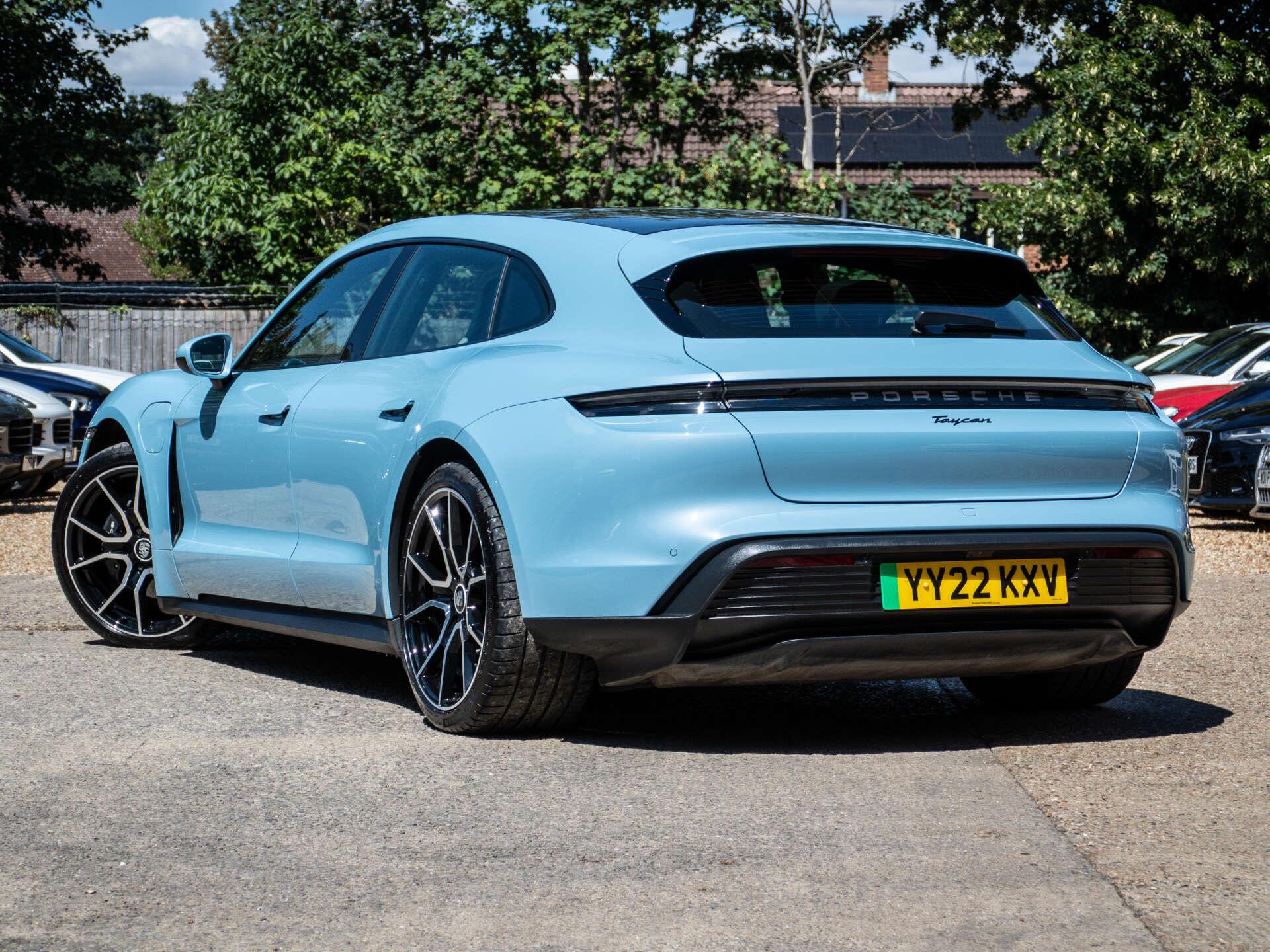 Porsche Taycan view 3