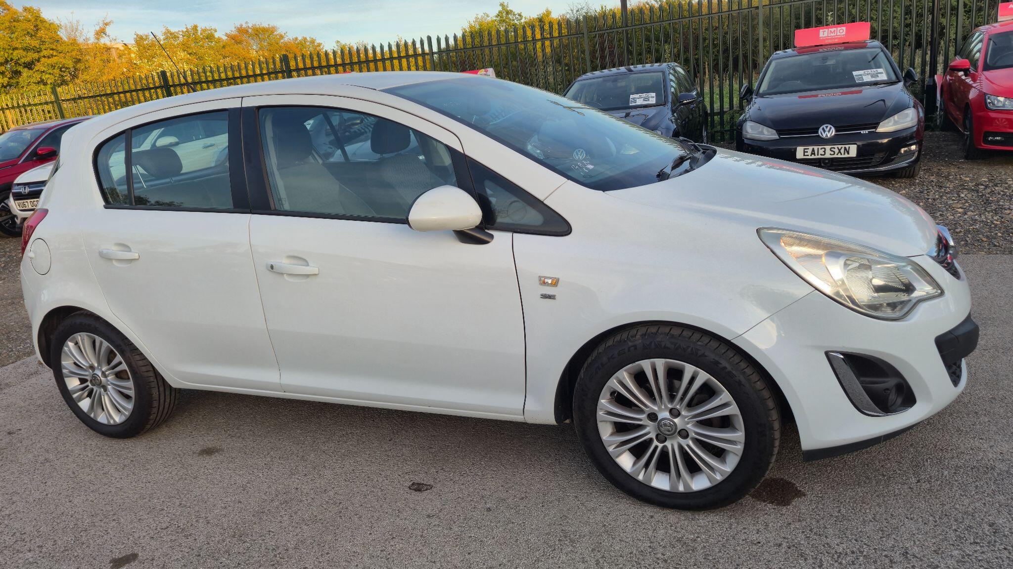 2011 Vauxhall Corsa in White for sale