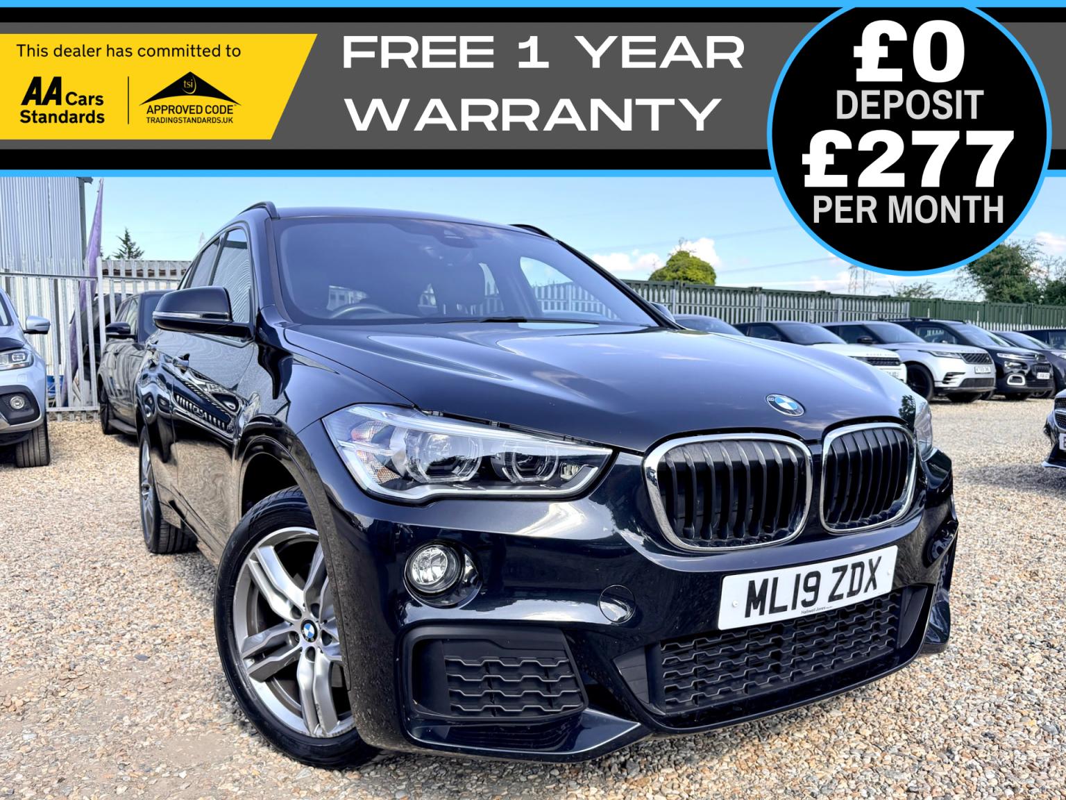 2019 BMW X1 in Black for sale