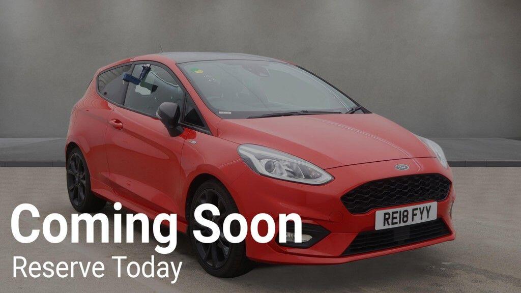 2018 Ford Fiesta in Red for sale
