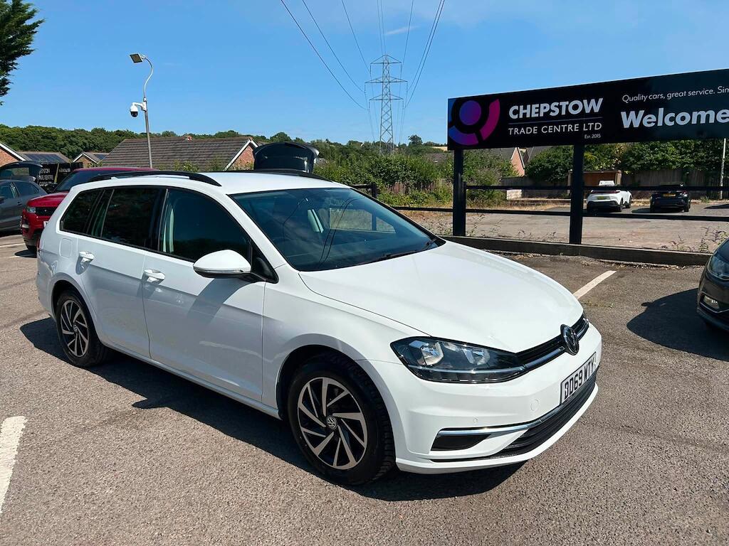 2019 Volkswagen Golf in White for sale