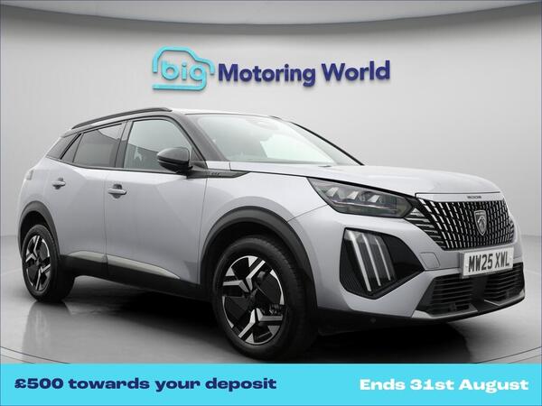 Grey 2025 Peugeot 2008 Estate Front-wheel drive Automatic