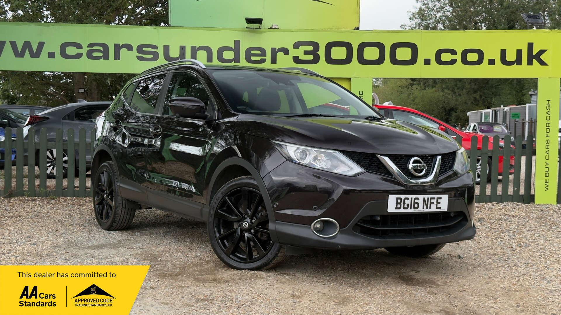 2016 Nissan Qashqai in Black for sale