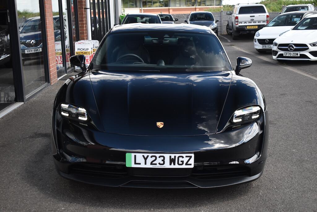 Porsche Taycan view 3