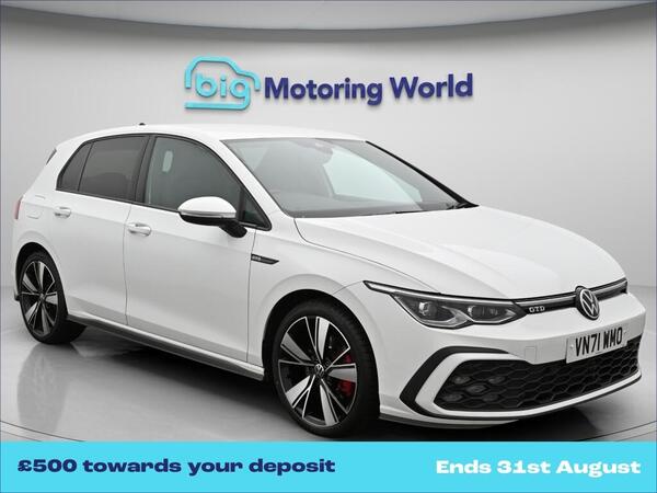 White 2021 Volkswagen Golf Hatchback Front-wheel drive Automatic