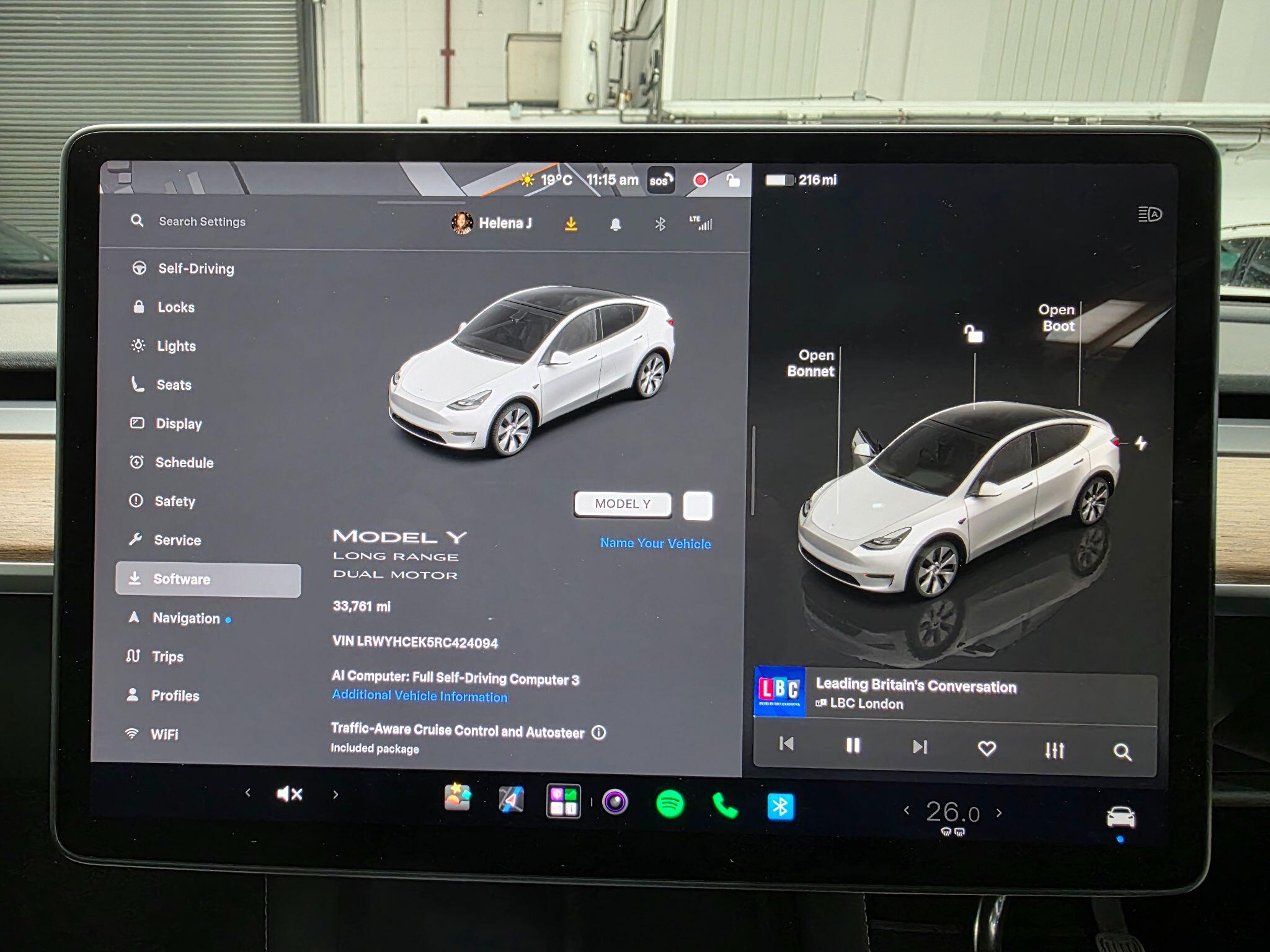 Tesla Model Y view 11