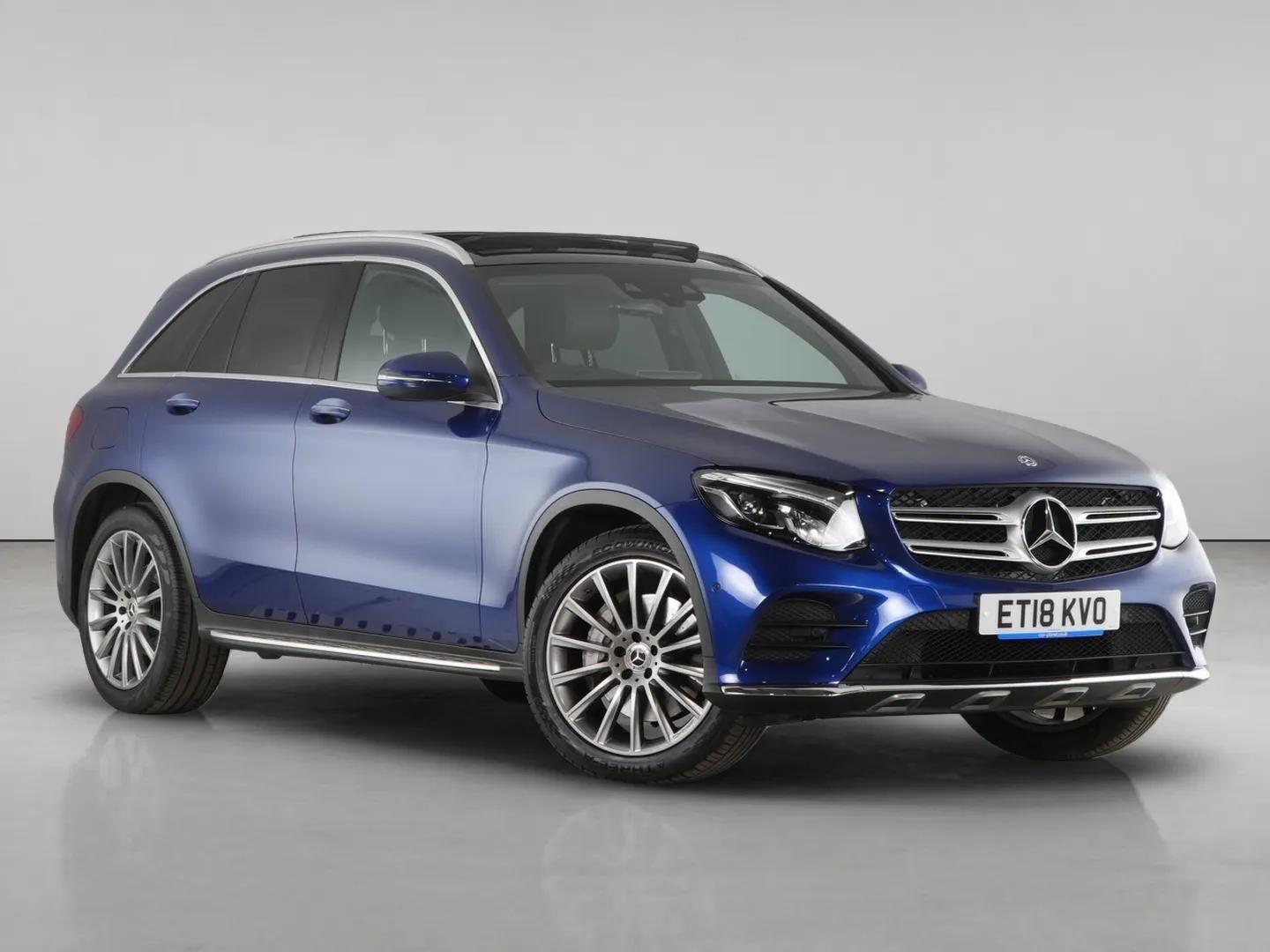 2018 Mercedes-Benz GLC in Blue for sale