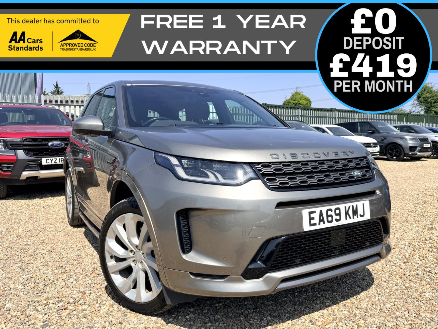 2019 Land Rover Discovery Sport in Silver for sale