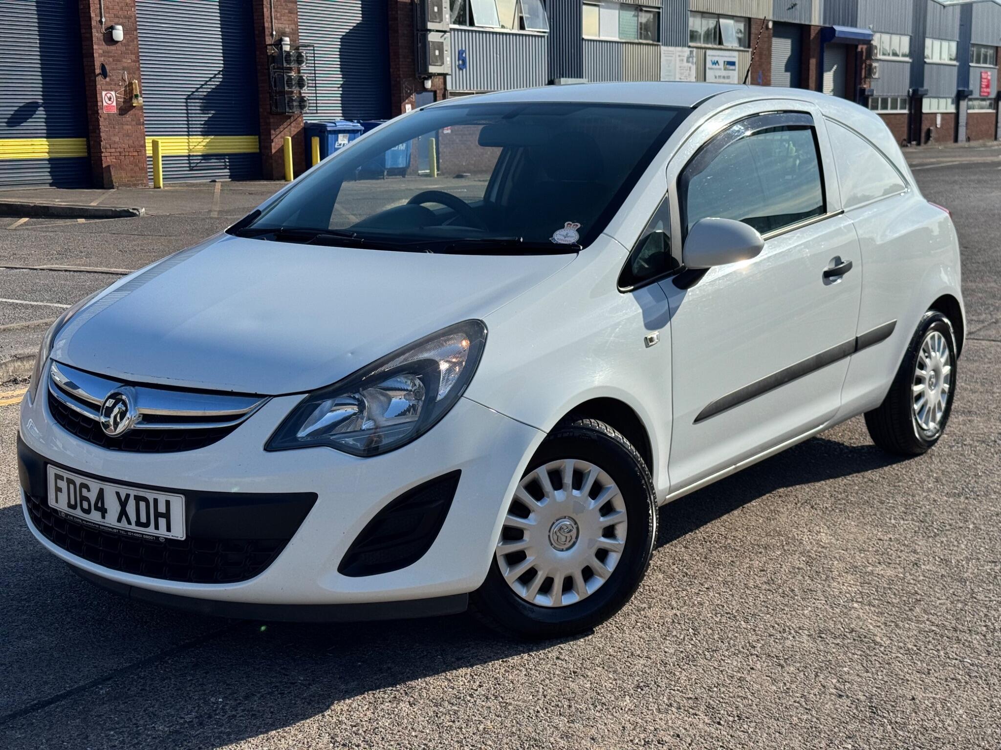 Vauxhall Corsa Van view 3