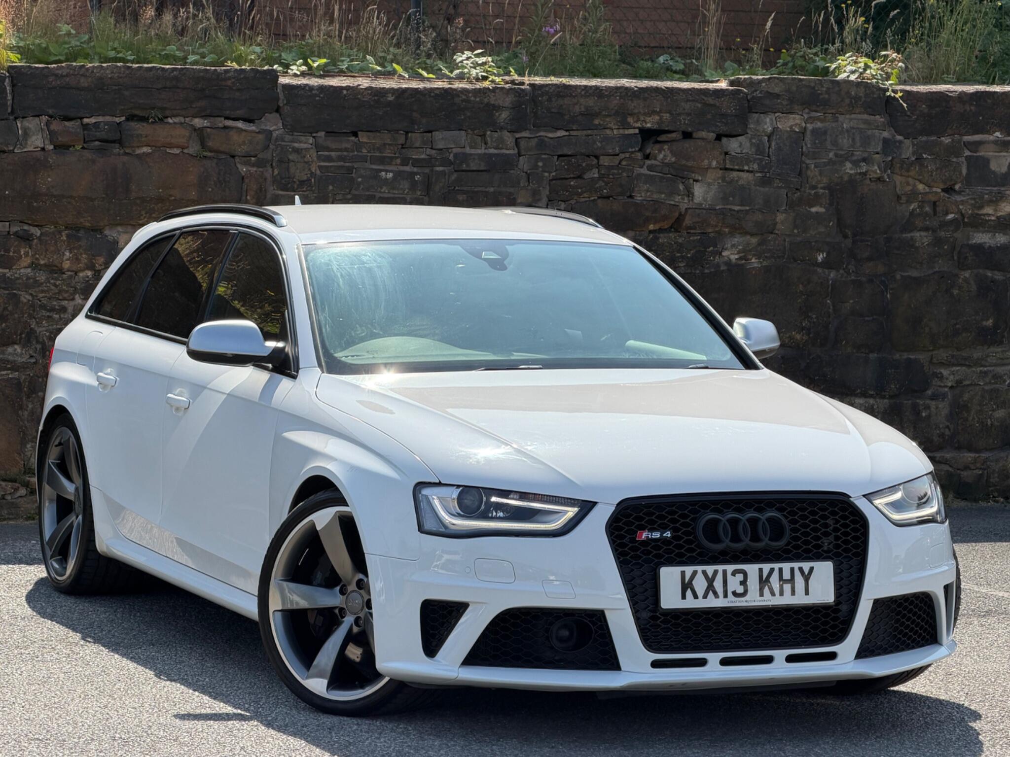 2013 Audi RS4 in White for sale