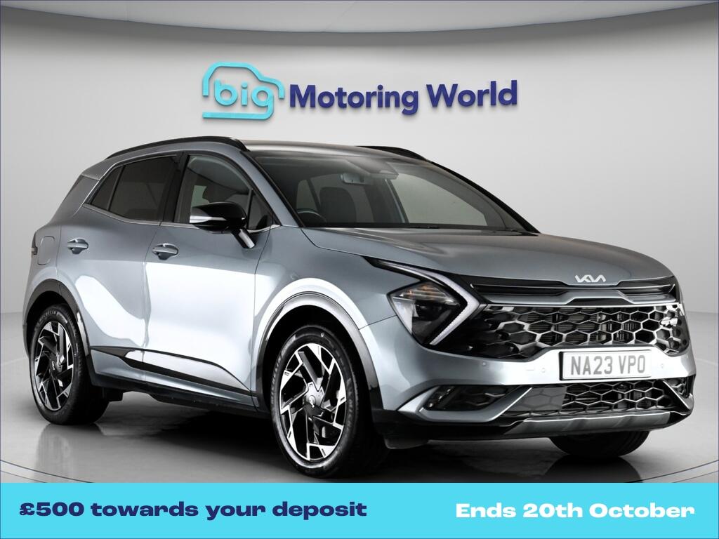 Silver 2023 Kia Sportage SUV/Crossover All-wheel drive Automatic