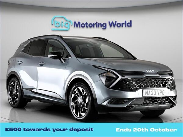 Silver 2023 Kia Sportage SUV/Crossover All-wheel drive Automatic