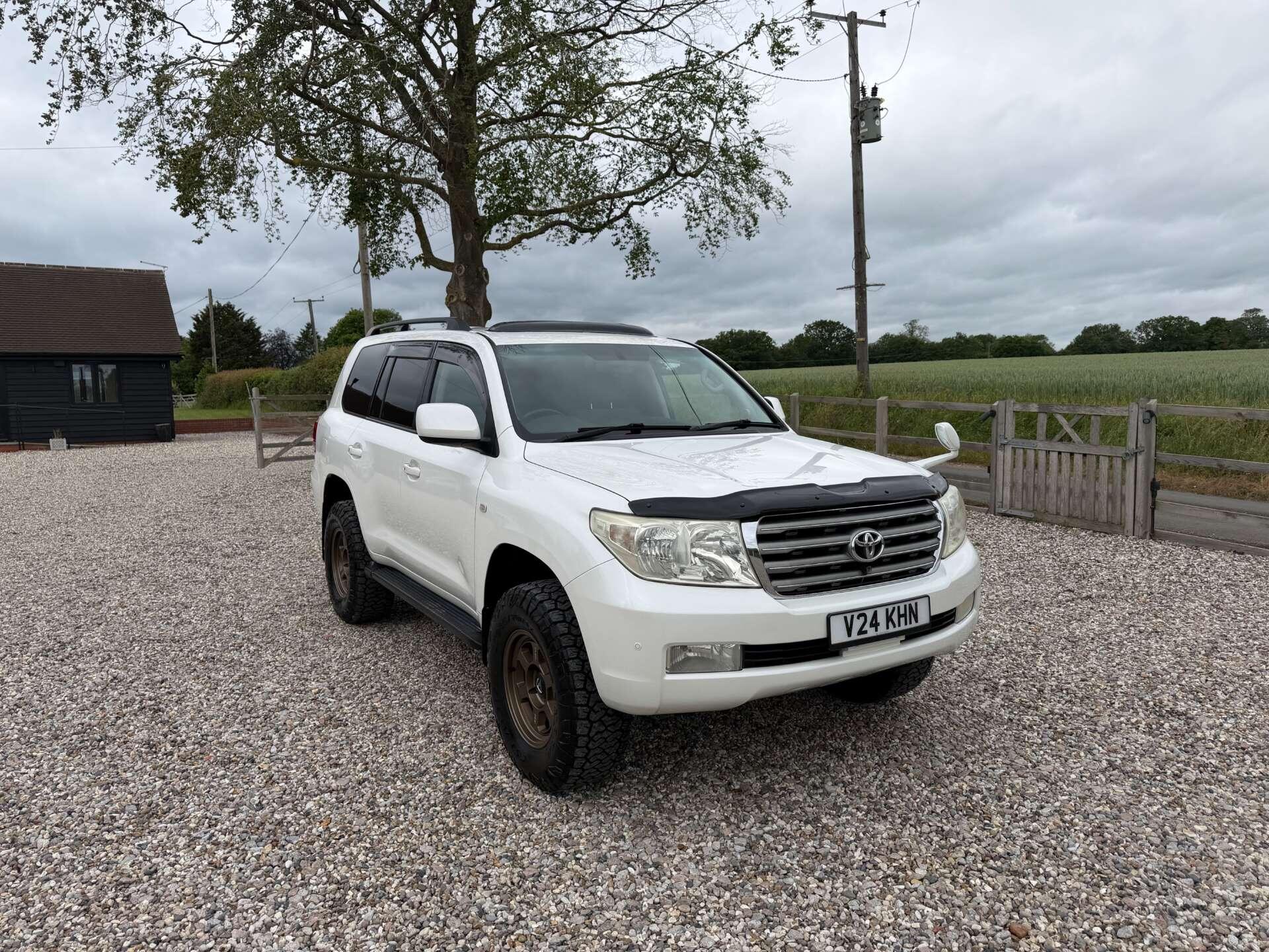 2008 Toyota Land Cruiser in White for sale