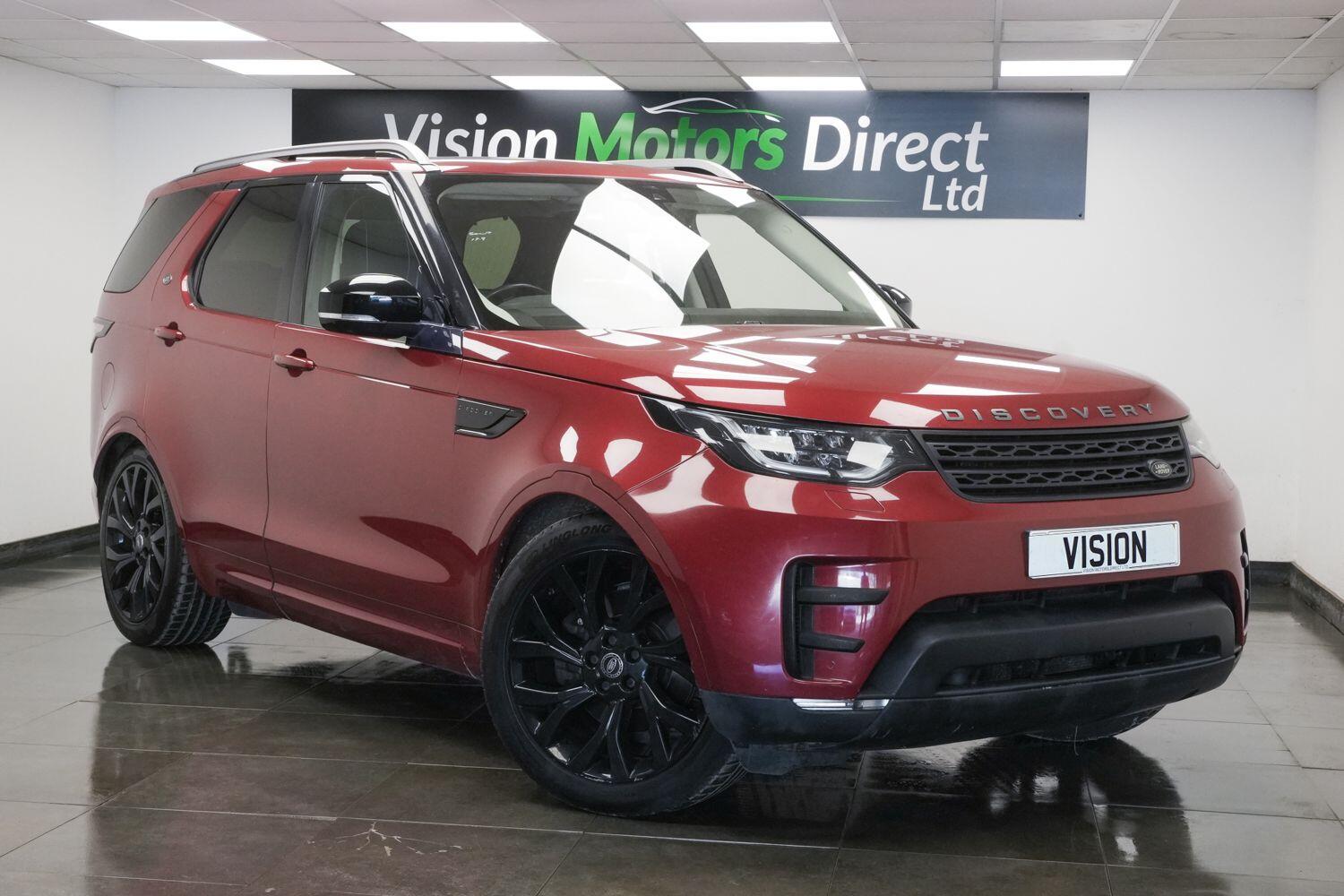 2017 Land Rover Discovery in Red for sale