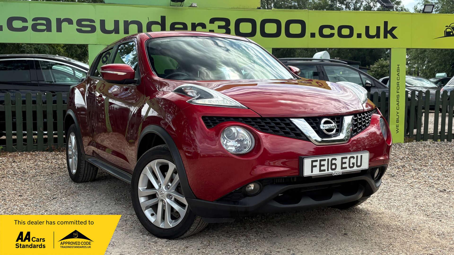 2016 Nissan Juke in Red for sale