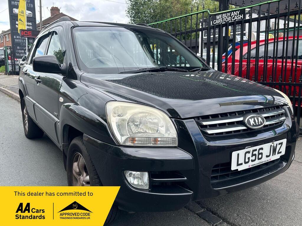 2006 Kia Sportage in Black for sale