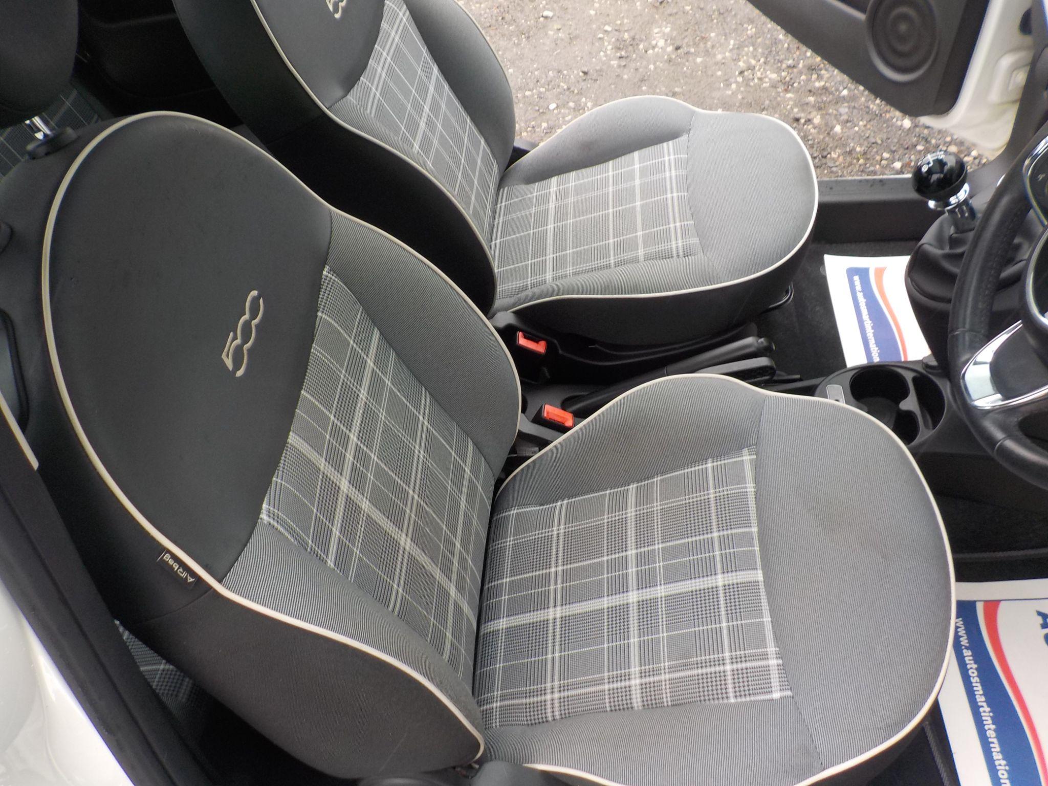 Fiat 500 1.2 Lounge Euro 6 (s/s) 3dr