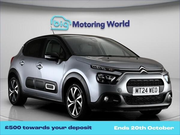 Grey 2024 Citroen C3 Hatchback Front-wheel drive Automatic