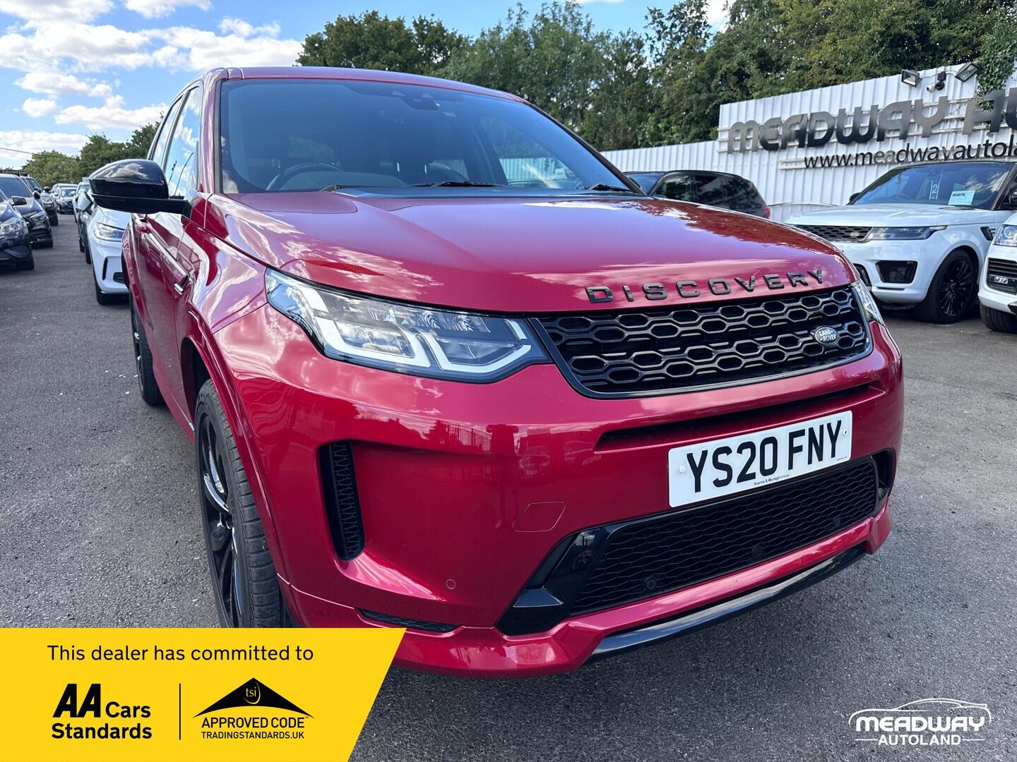 2020 Land Rover Discovery Sport in Red for sale