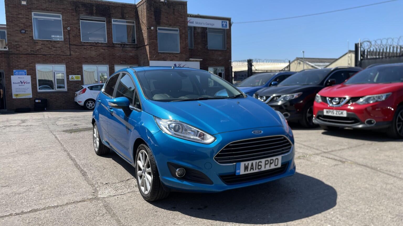 2016 Ford Fiesta in Blue for sale