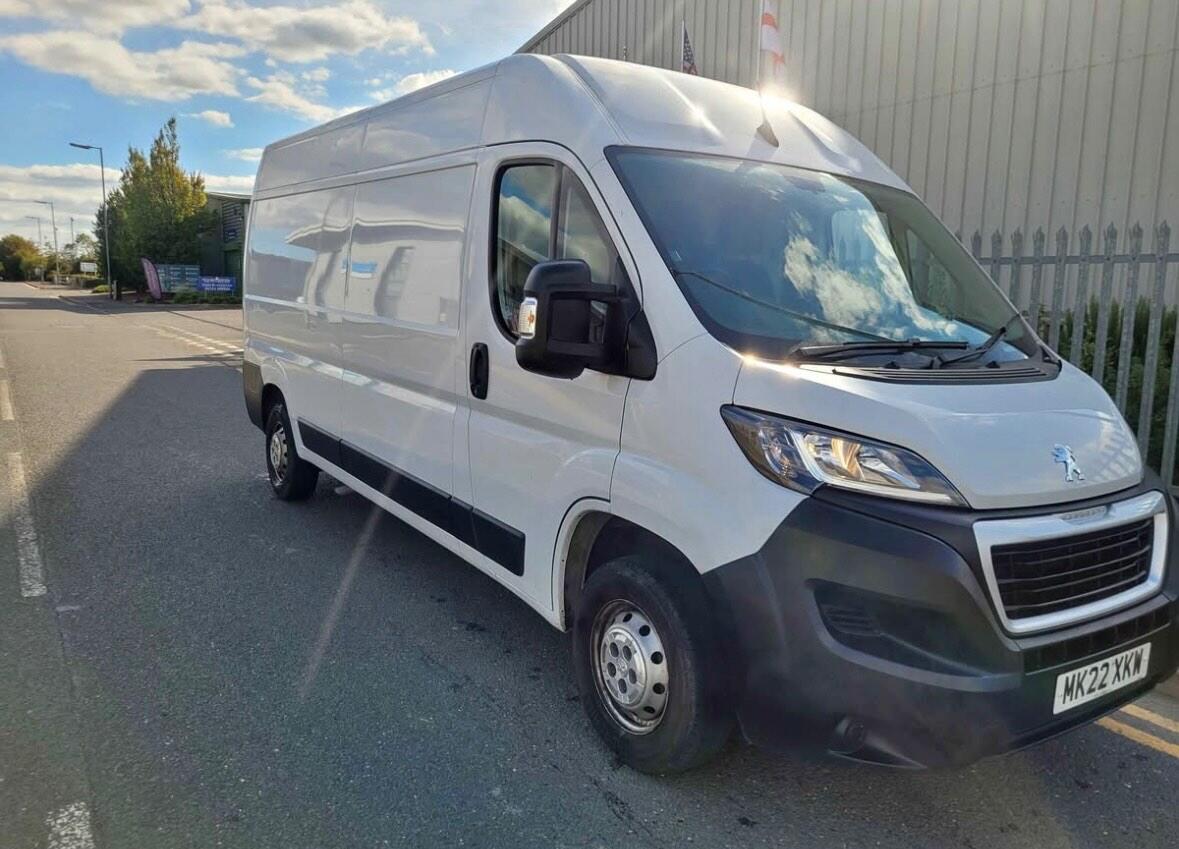2022 White Peugeot Boxer for sale for £5,995 No VAT in MARCH, CAMBRIDGESHIRE