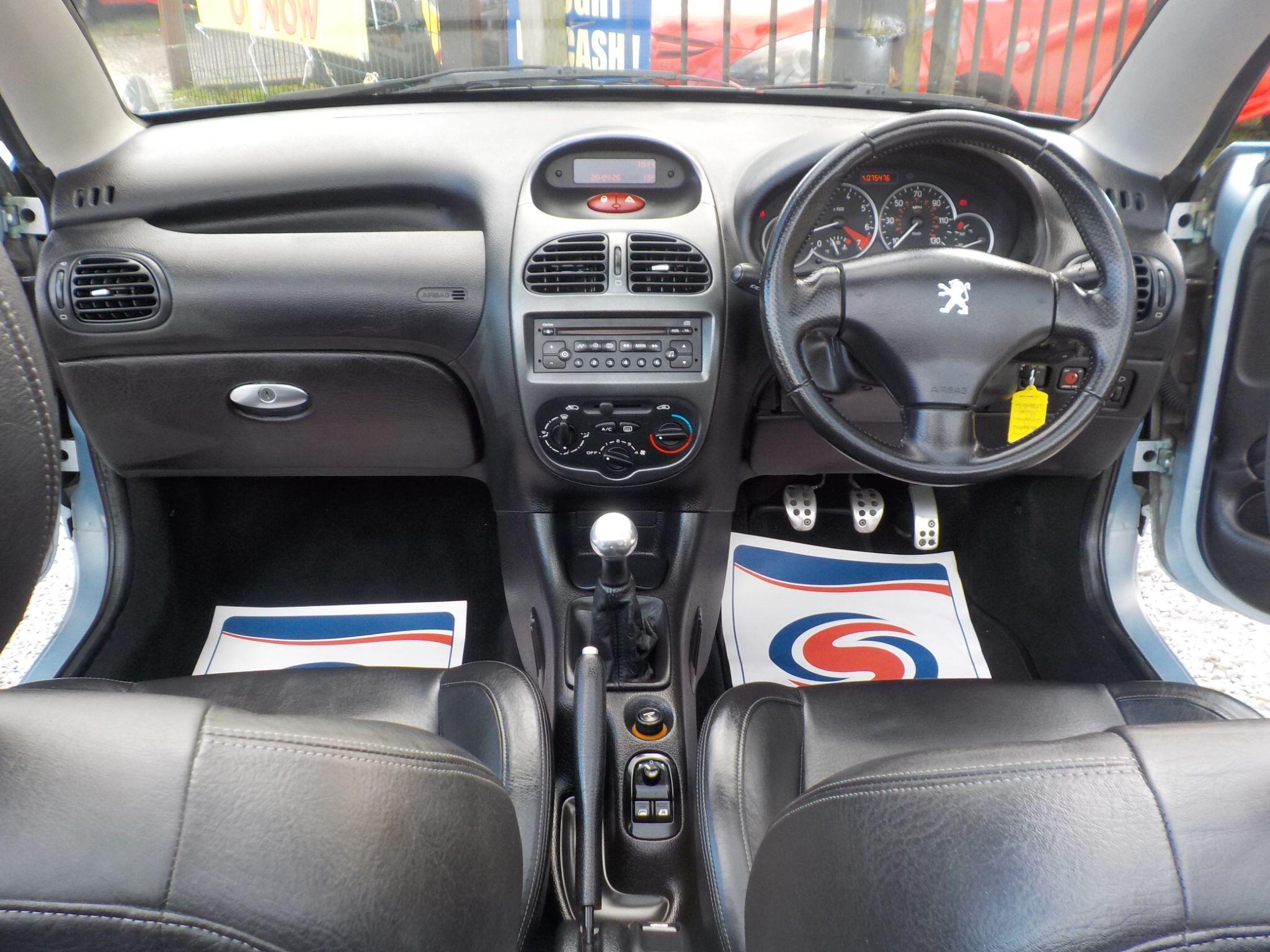 Peugeot 206 CC 1.6 Allure 2dr (a/c)