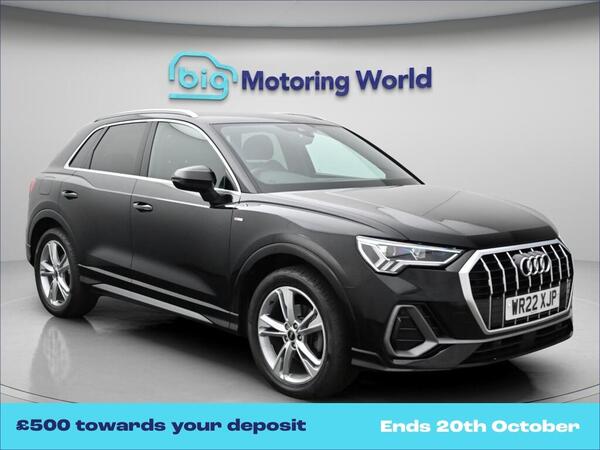 Black 2022 Audi Q3 SUV/Crossover Front-wheel drive Automatic