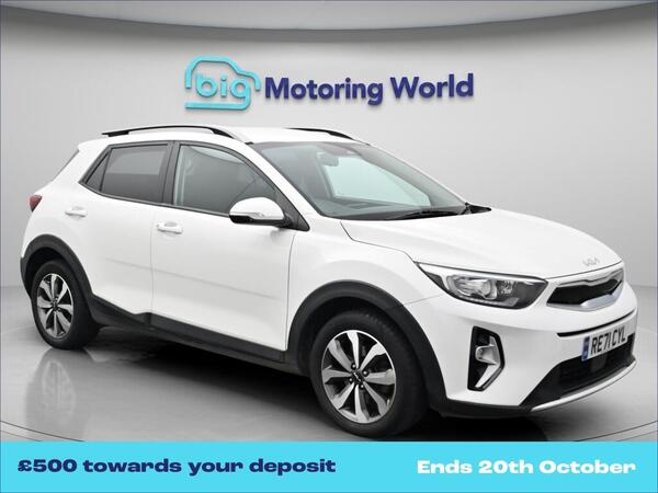 White 2021 Kia Stonic Estate Front-wheel drive Manual