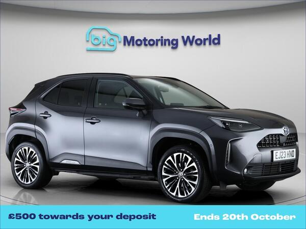 Grey 2023 Toyota Yaris Cross Estate Front-wheel drive Automatic