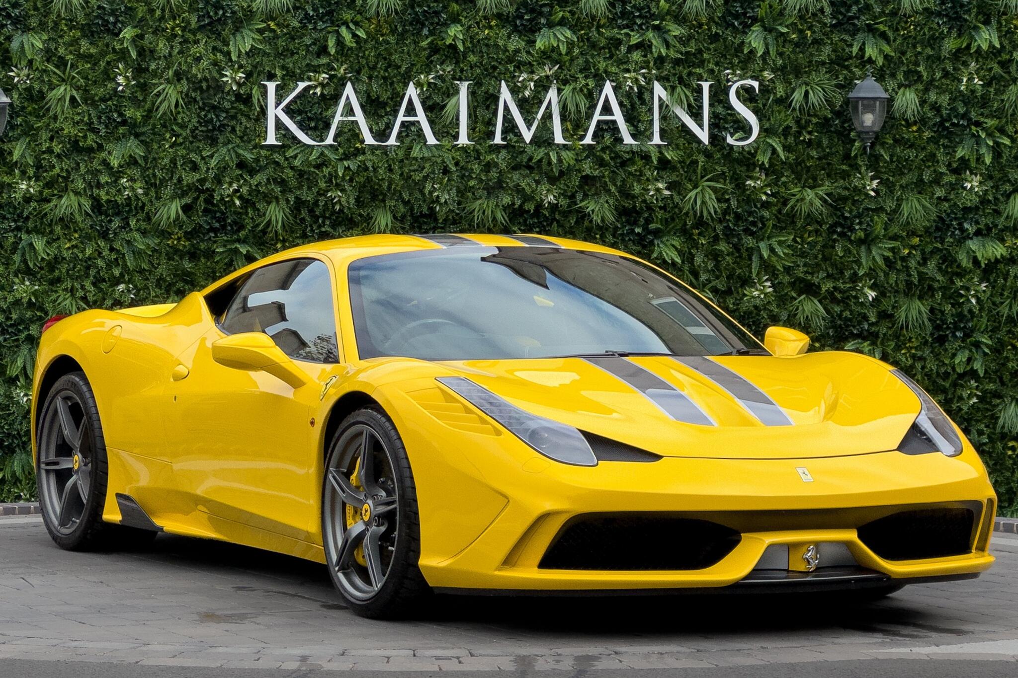 2016 Ferrari 458 in Yellow for sale