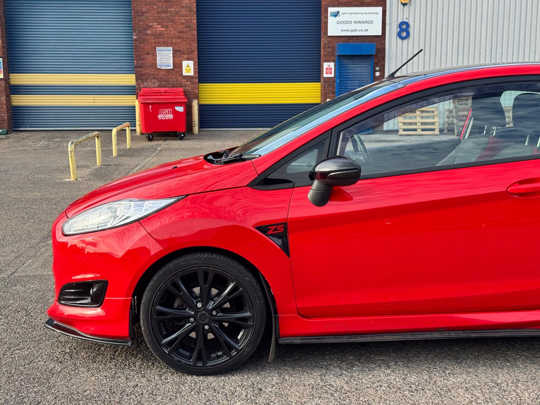 Ford Fiesta view 45