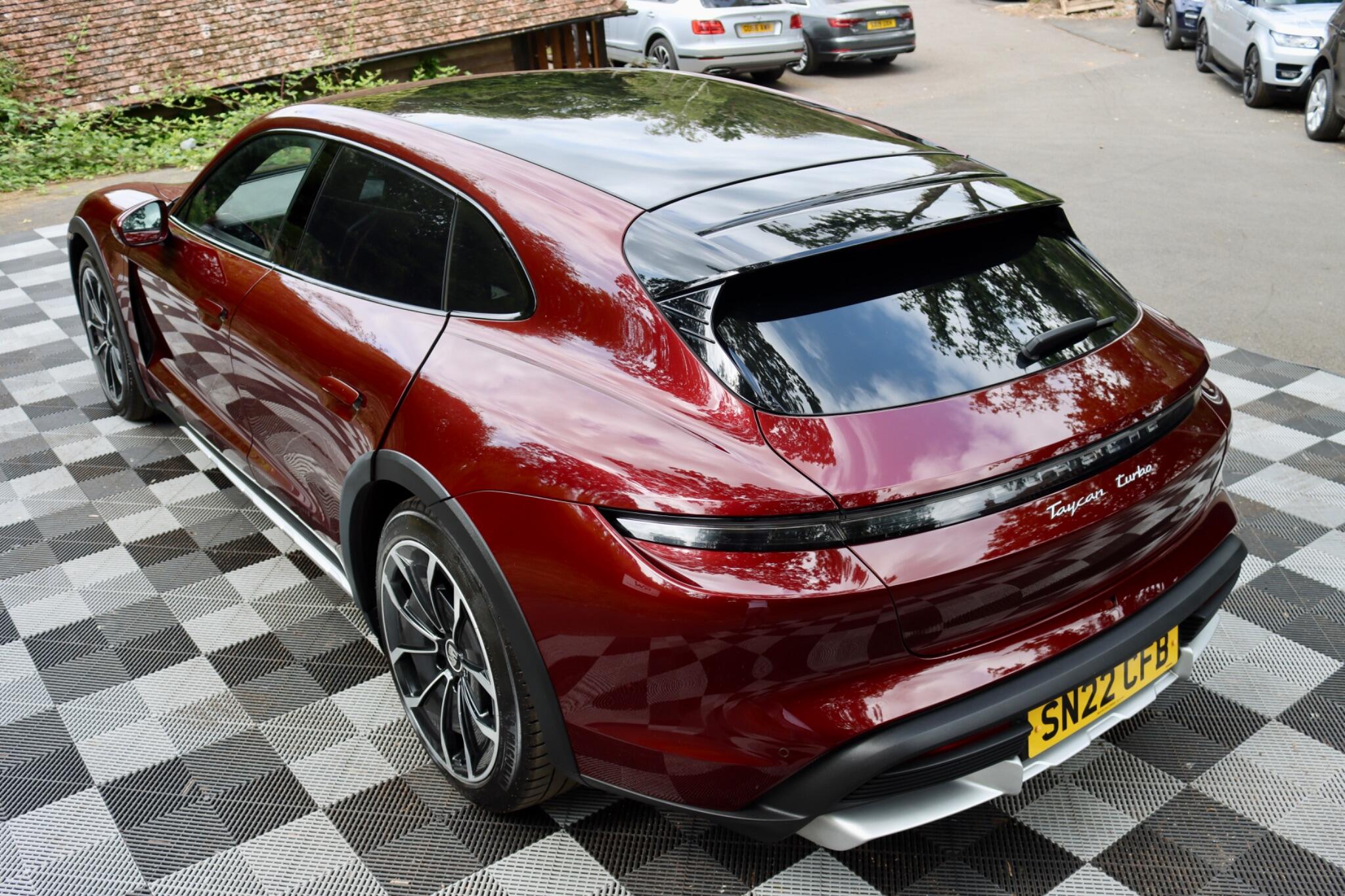 Porsche Taycan view 45