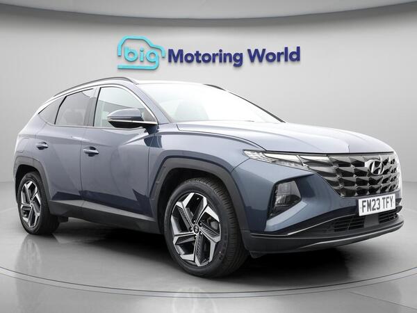 Blue 2023 Hyundai Tucson SUV/Crossover All-wheel drive Automatic