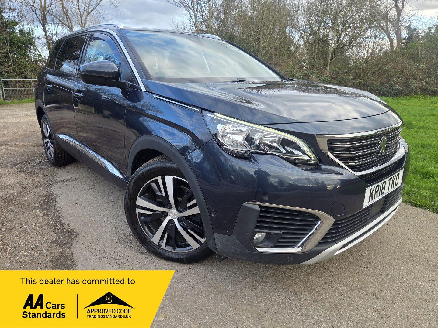 2018 Peugeot 5008 in Blue for sale
