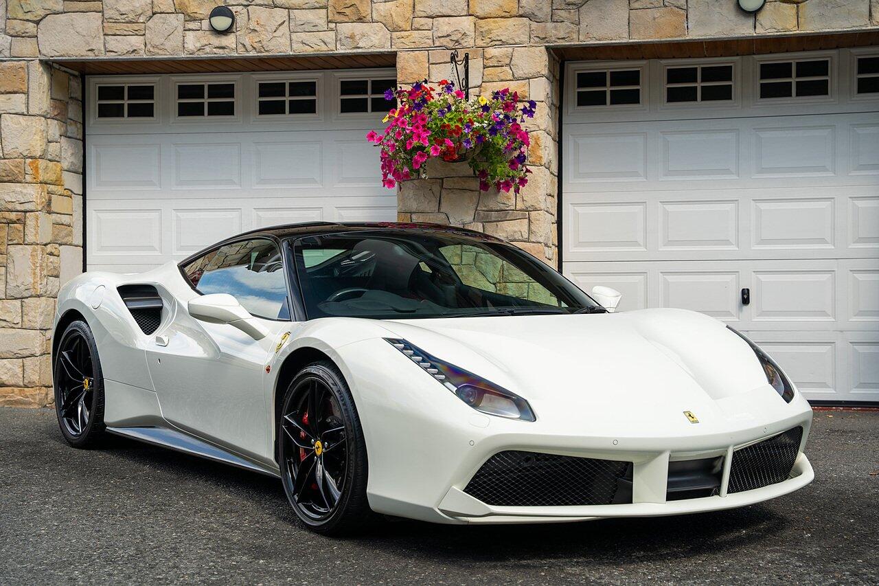 2018 Ferrari 488 in White for sale