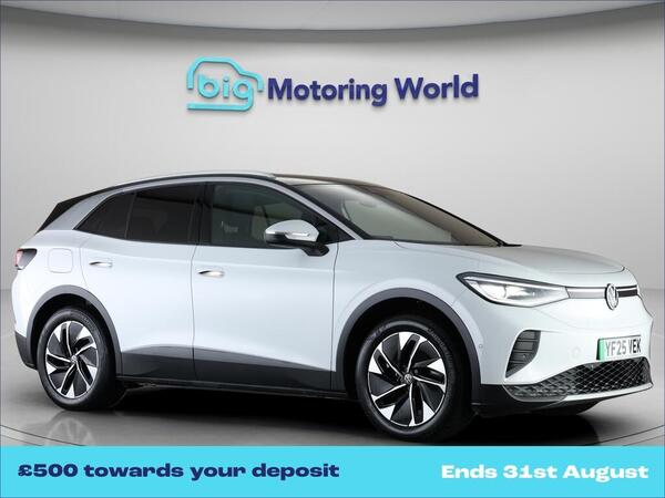 White 2025 Volkswagen ID.4 Estate Rear-wheel drive Automatic