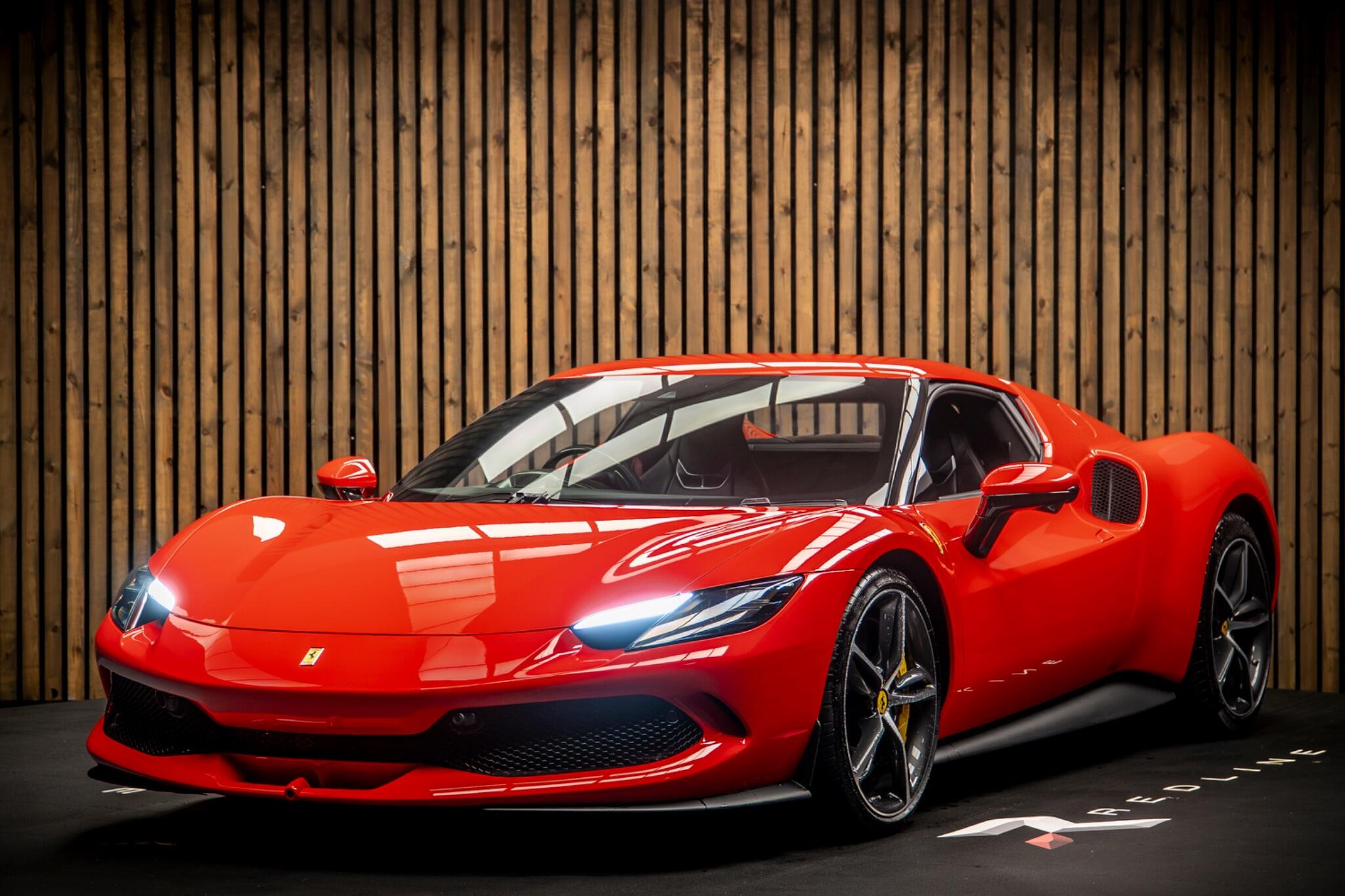 Ferrari 296 view 8