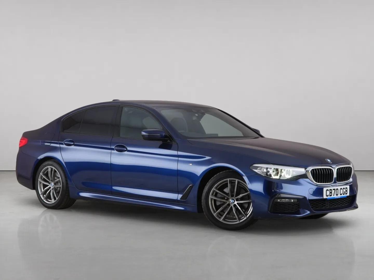2020 BMW 5 Series in Blue for sale